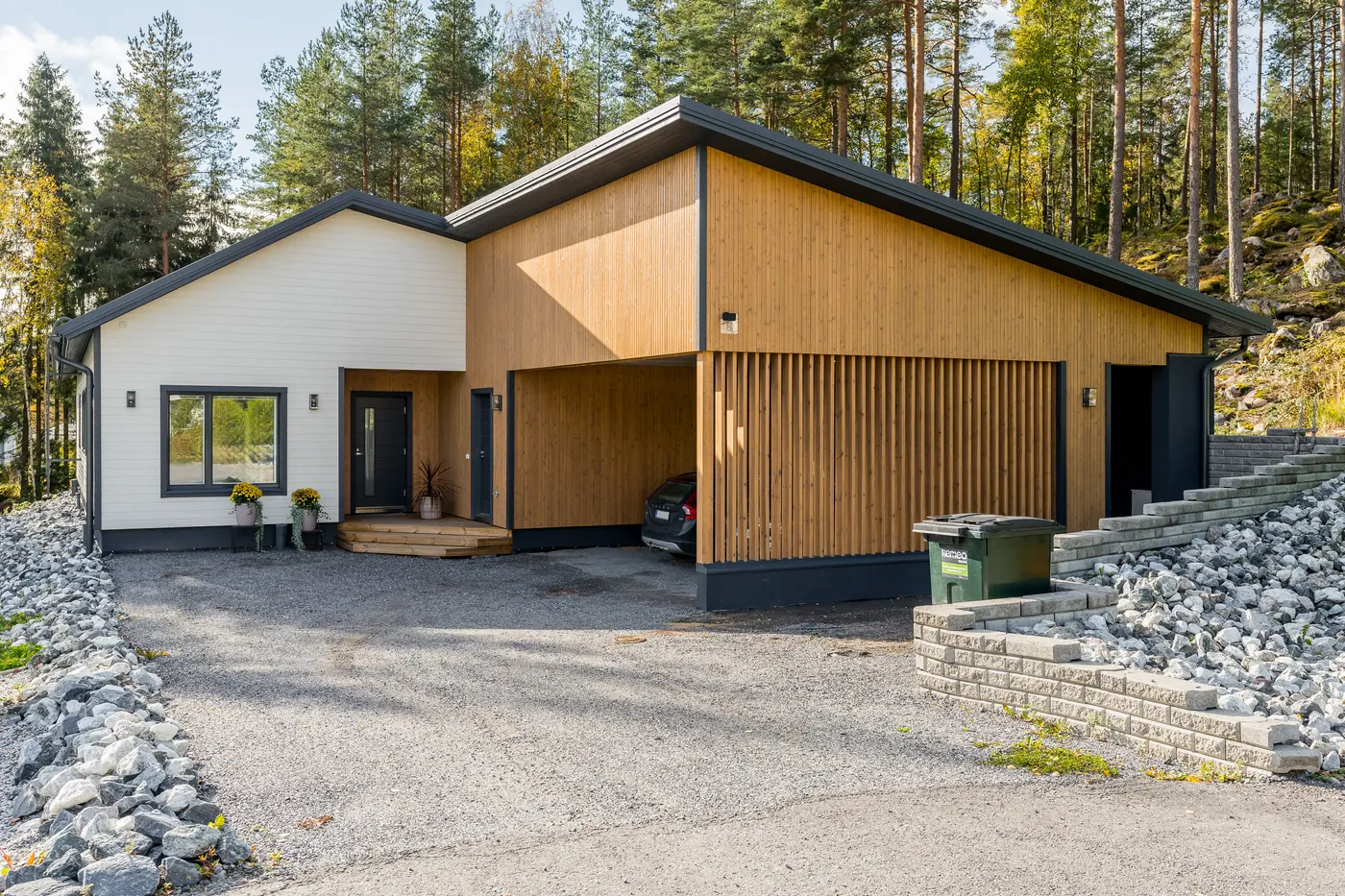 Valmis julkisivu